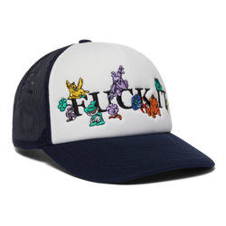 HUF Trip Snapback Trucker Hat - Defender Blue