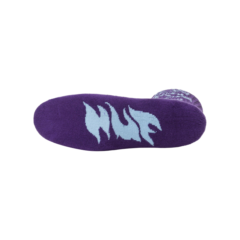 HUF Twin Dragon Crew Sock - Purple