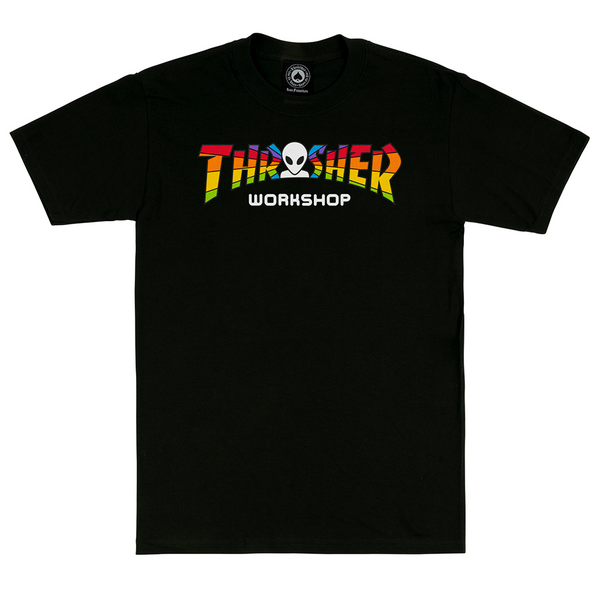 Thrasher x Alien Workshop Spectrum Tee - Black