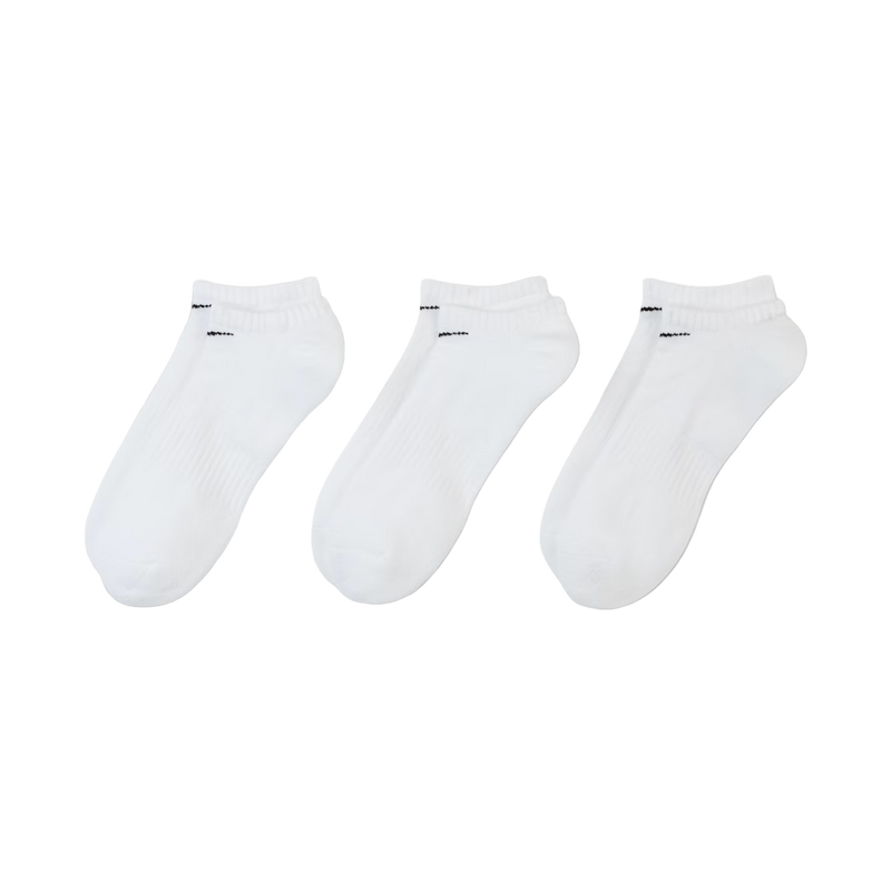 Nike No Show Training Ankle Socks 3pk - White