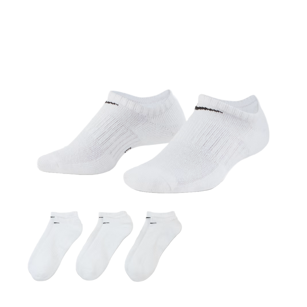 Nike No Show Training Ankle Socks 3pk - White
