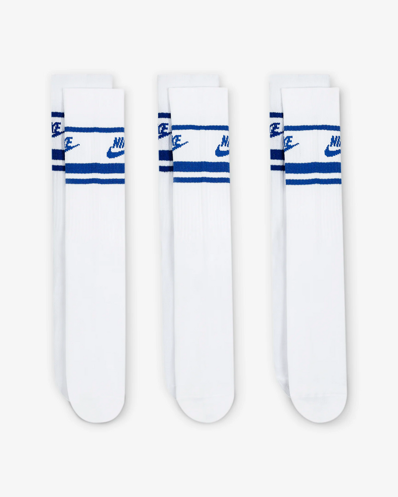 Nike Everyday Essential Crew Socks 3pk - University Blue