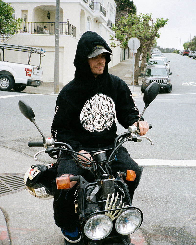 GX1000 Dystopia Hoodie - Black