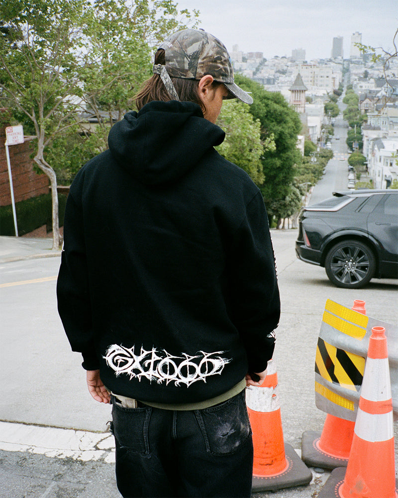 GX1000 Dystopia Hoodie - Black