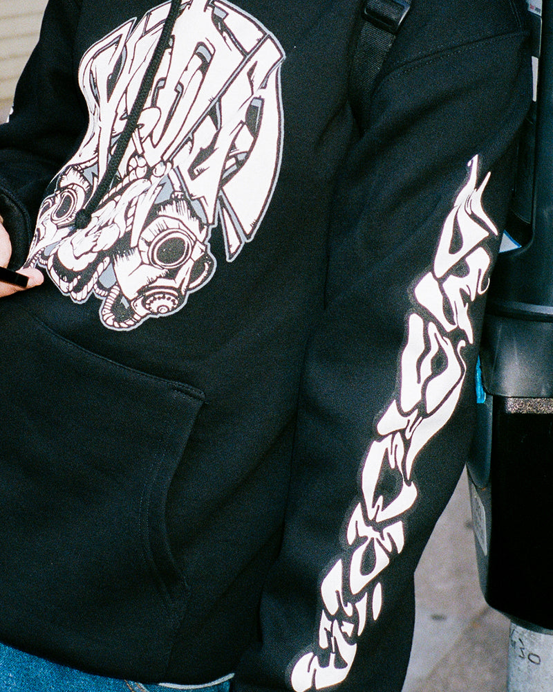 GX1000 Dystopia Hoodie - Black