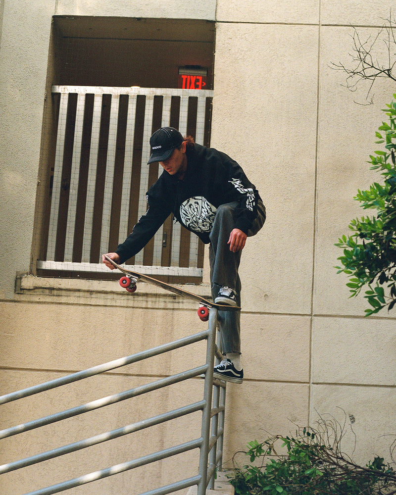 GX1000 Dystopia Hoodie - Black