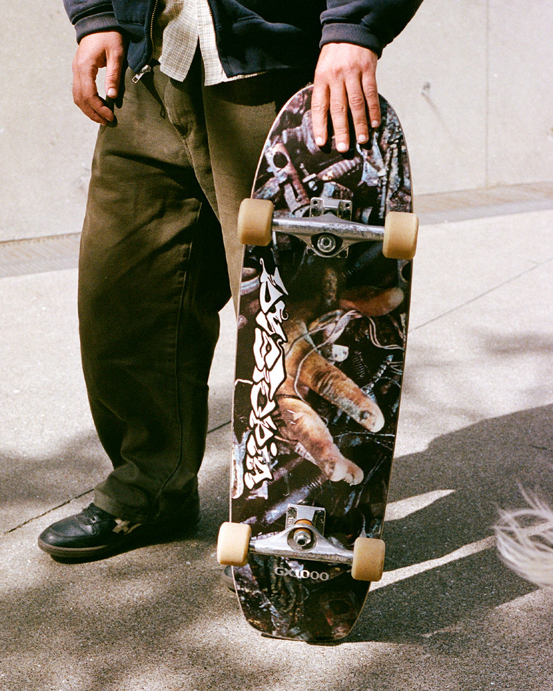 GX1000 x DYSTOPIA 'HUMAN = GARBAGE' Skateboard Deck
