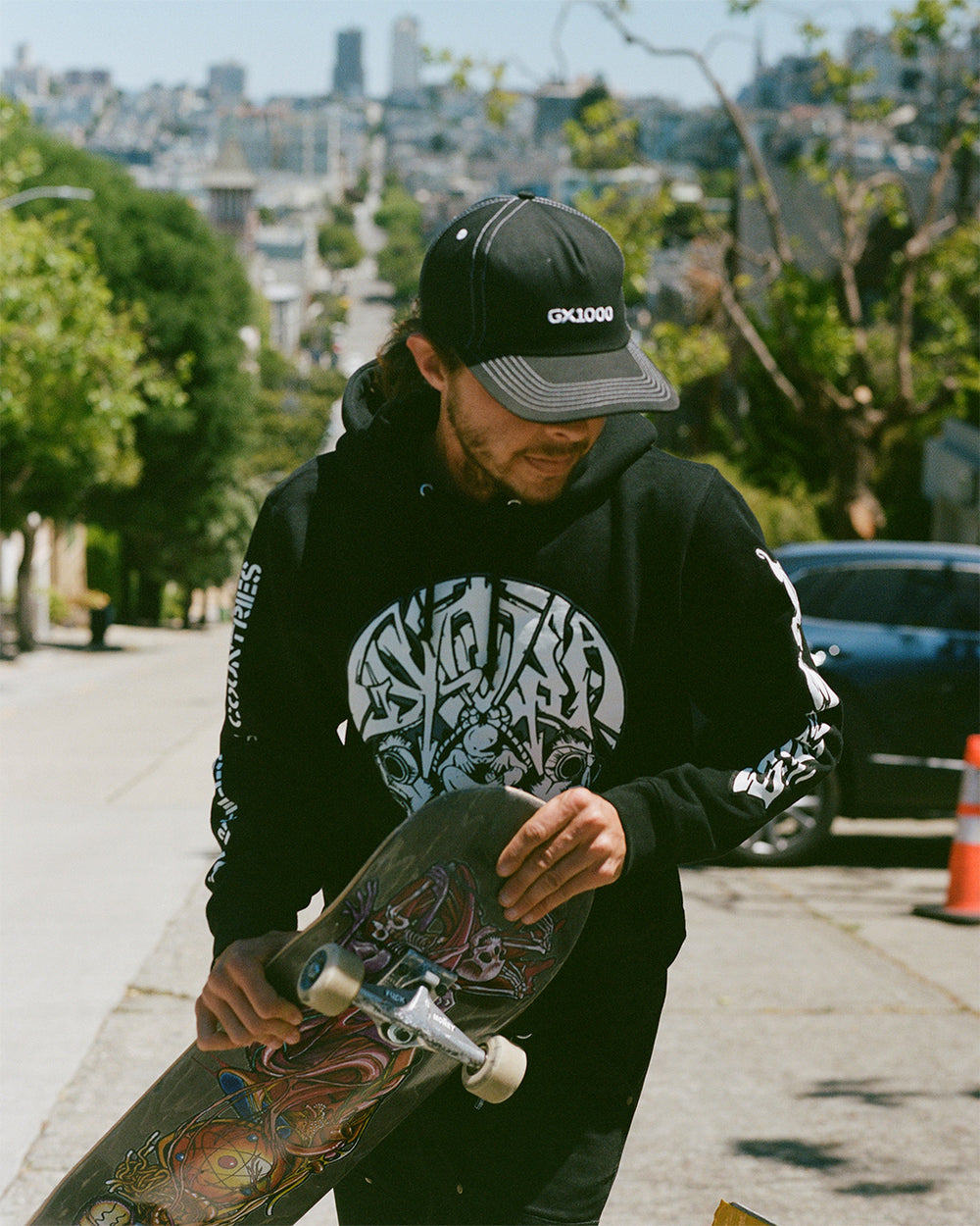 GX1000 x DYSTOPIA Error DV Skateboard Deck – Evolve Skate Store