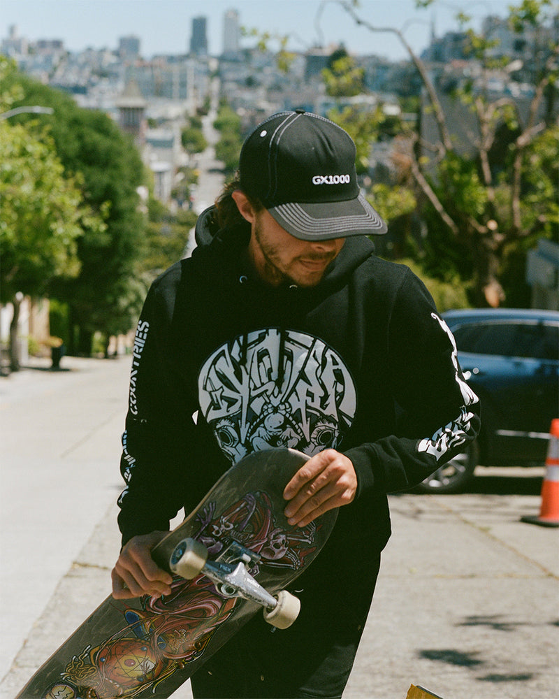 GX1000 x DYSTOPIA Error DV Skateboard Deck