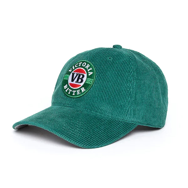 American Needle Victoria Bitter Retro Corduroy Slouch Cap - Bottle Green