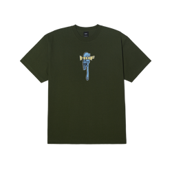 HUF Vise Tee - Hunter Green