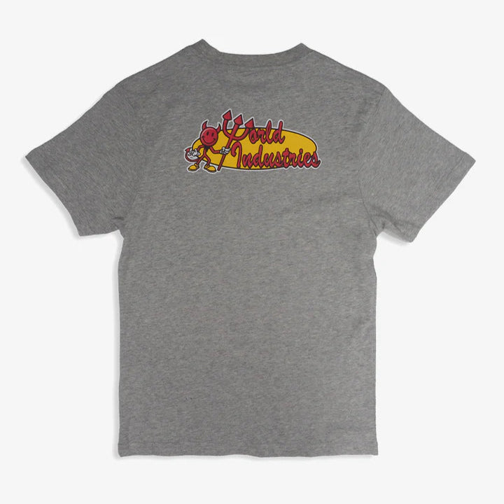 World Industries Youth Devilman Tee - Grey Marle
