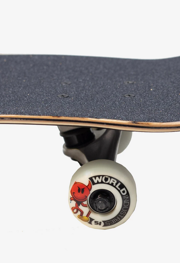 World Industries Devilman Classic Complete Skateboard - 7.75"