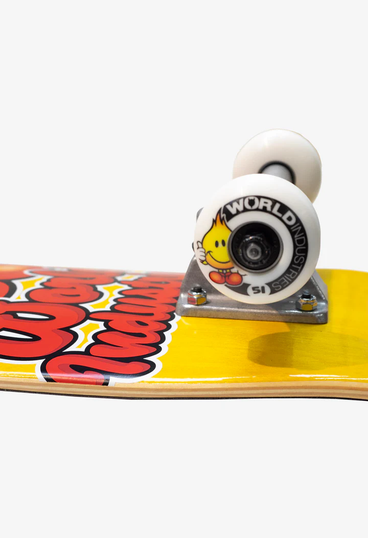 World Industries Flameboy Thumbs UP Complete Skateboard - 7.75"