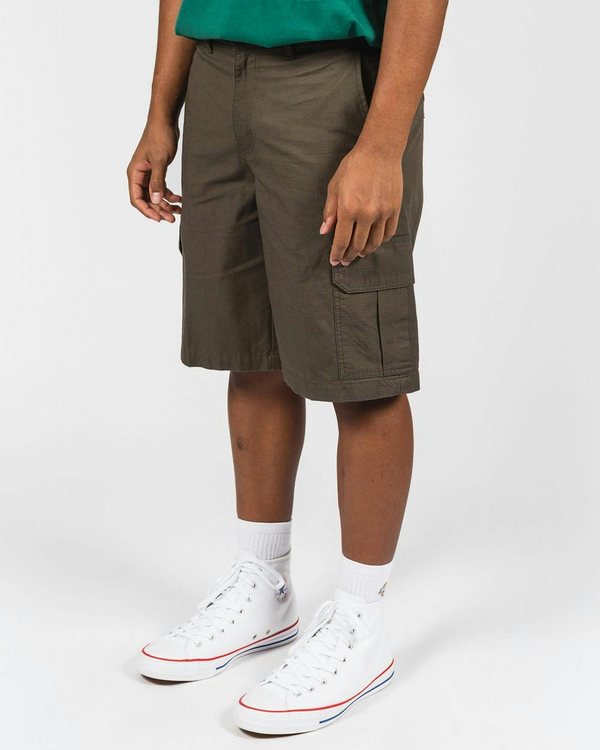 Dickies 13" Loose Fit Ripstop Cargo Shorts - Rinsed Moss