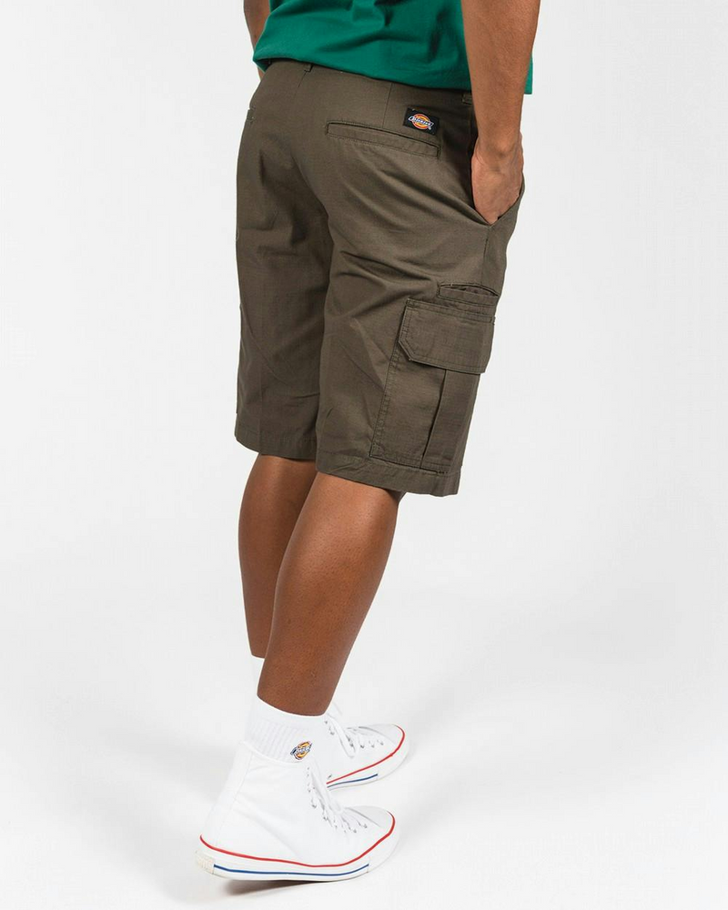 Dickies 13" Loose Fit Ripstop Cargo Shorts - Rinsed Moss