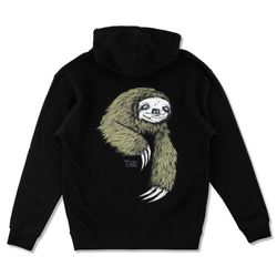 Welcome Sloth Hoodie - Black