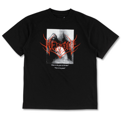 Welcome No Point Garment-Dyed Boxy Tee - Black