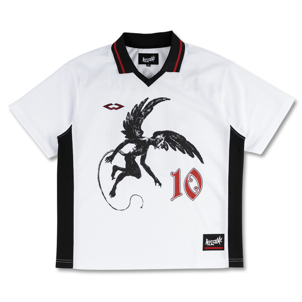 Welcome Angel Soccer Jersey - White