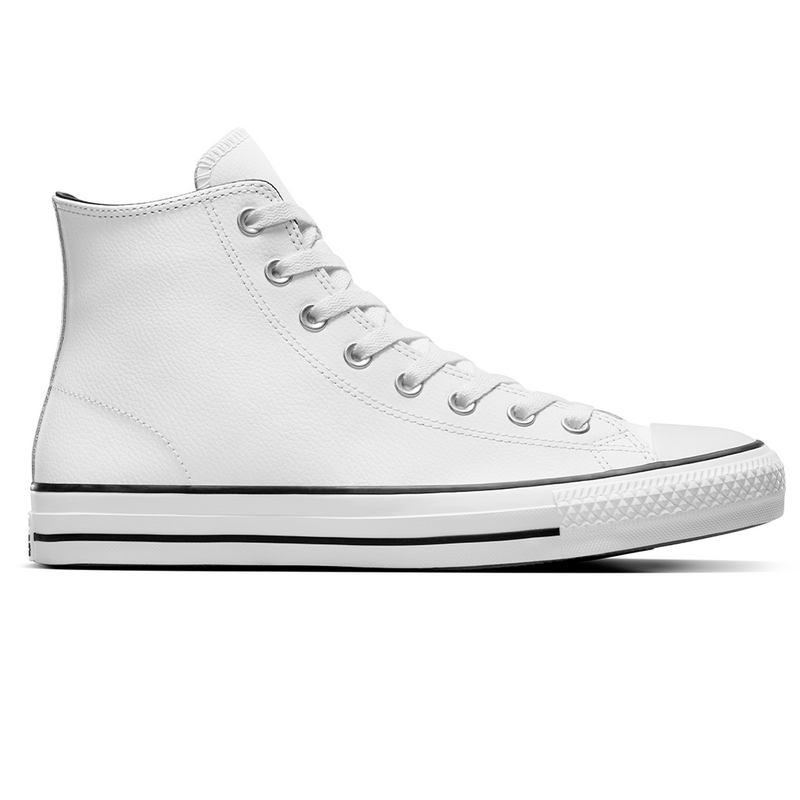 Converse CTAS Pro High Top Leather White Black Evolve Skate