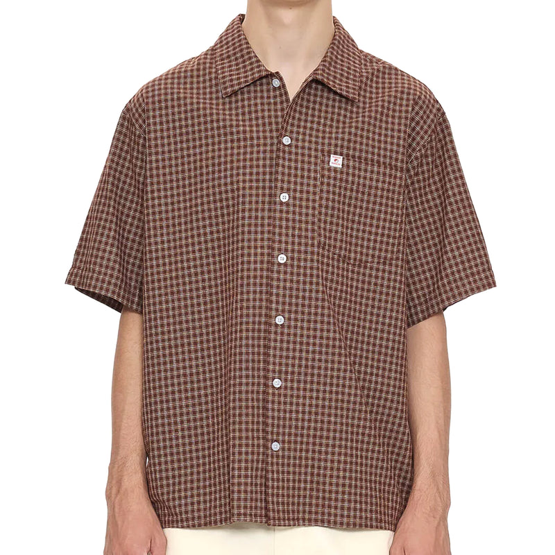 Worship Cherub Short Sleeve Shirt - Brown