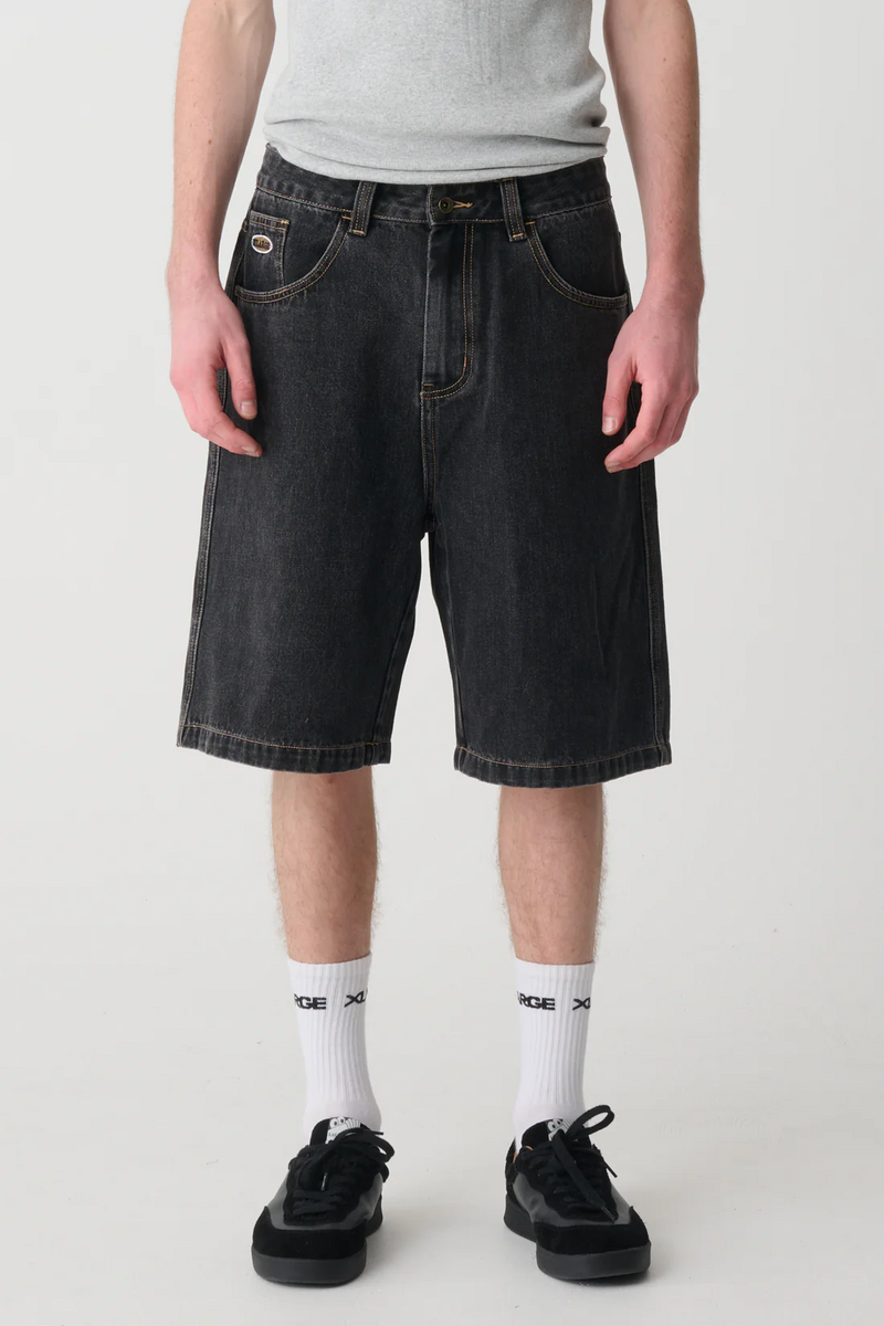 XLarge Bull Denim 91 Shorts - Washed Black