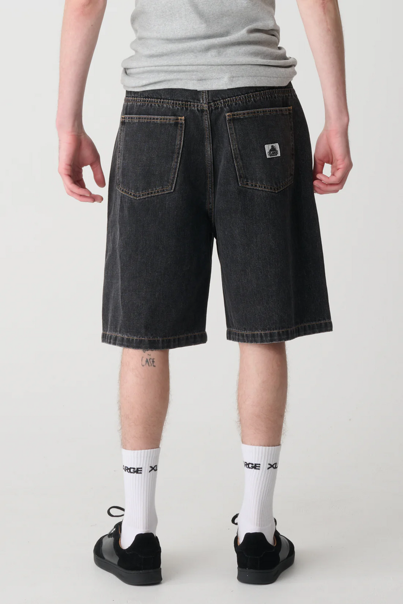 XLarge Bull Denim 91 Shorts - Washed Black