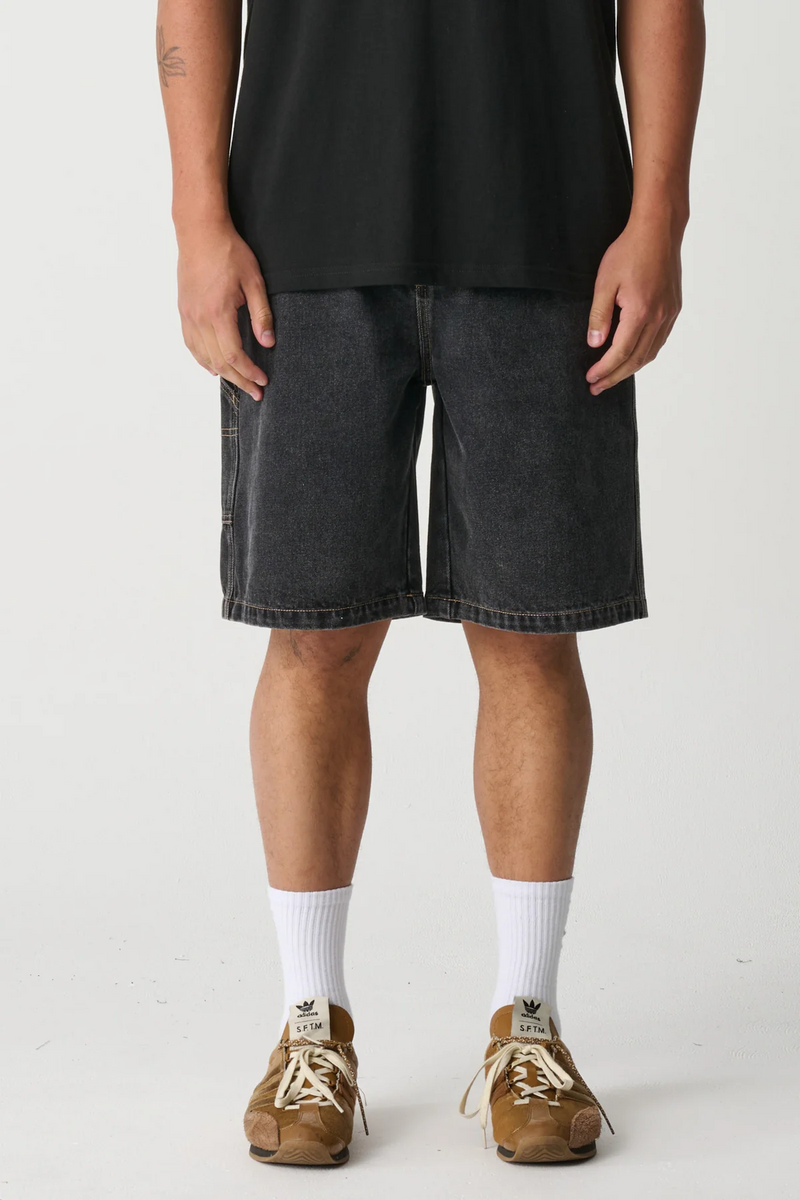 XLarge Carpeneter Bull Denim 91 Shorts - Washed Black
