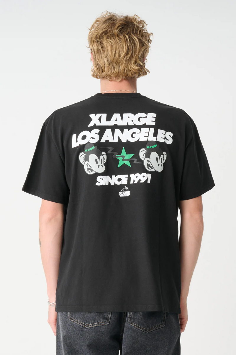 XLarge Mad Keith SS Tee - Pigment Black