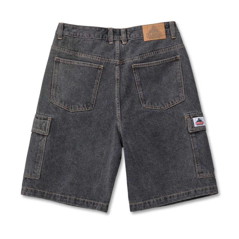 XLarge Cargo Denim 91 Shorts - Washed Black