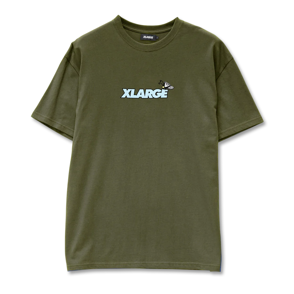■送料/関税無料■【XLarge】Butterfly Tシャツ XLarge Butterfly Tee - Pigment Olive – Evolve Skate Store