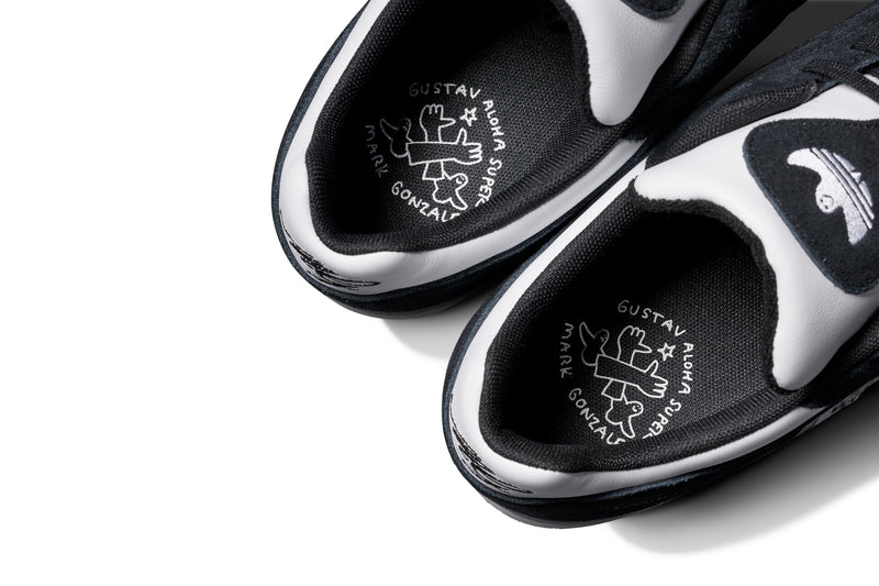 Adidas Aloha Super x Gustav Tønnesen - Black / White / White
