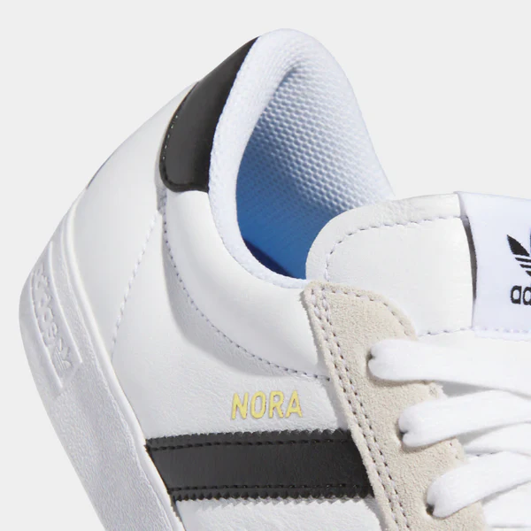 Adidas Nora - White / Black / Gold