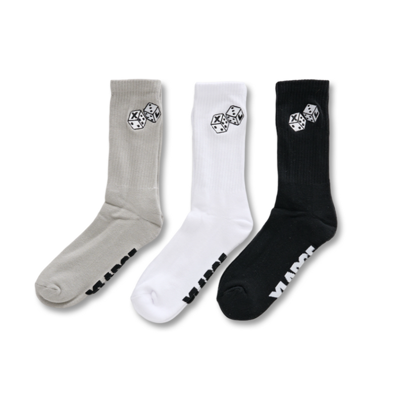 XLarge Dice Sock 3-pack