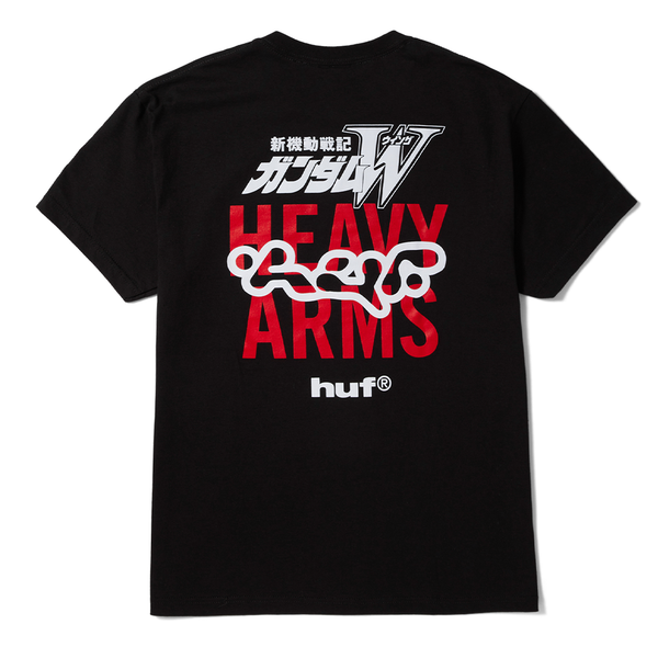 HUF X Gundam Heavy Arms Tee - Black