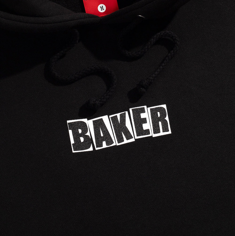 Baker Brand Logo Hoodie - Black