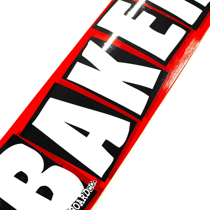 Baker OG Brand Logo Deck - Red / White – Evolve Skate Store