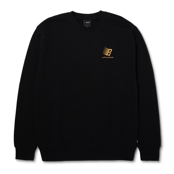 HUF X  Bronze56K Crewneck Sweatshirt - Black