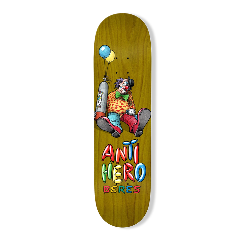 Antihero Renay Beres Bozo Skateboard Deck - 8.25"