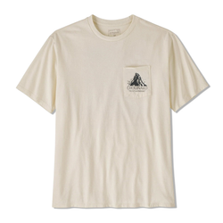 Patagonia Chouinard Crest Pocket Responsibili-Tee - Birch White