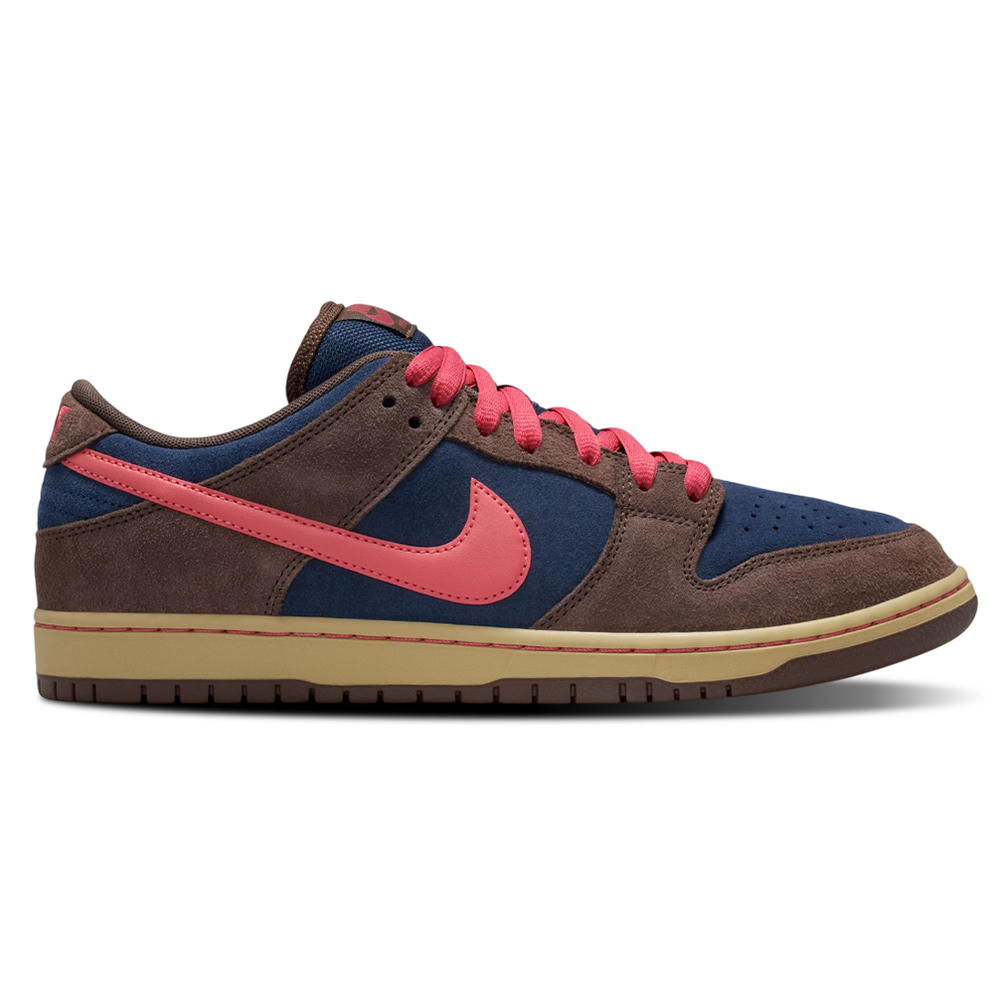Nike SB Dunk Low Pro ISO - Burgundy Crush / Black Mystic / Sail