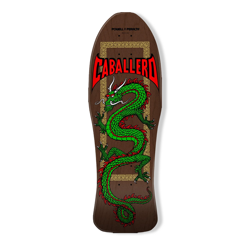 Powell Peralta Caballero Chinese Dragon - Brown Stain - 10"