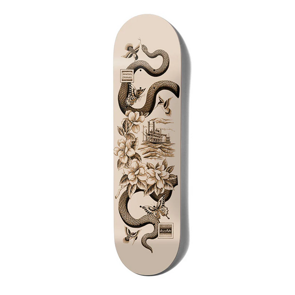 Chocolate Return To The Bayou Jordan Trahan Deck - 8.50"