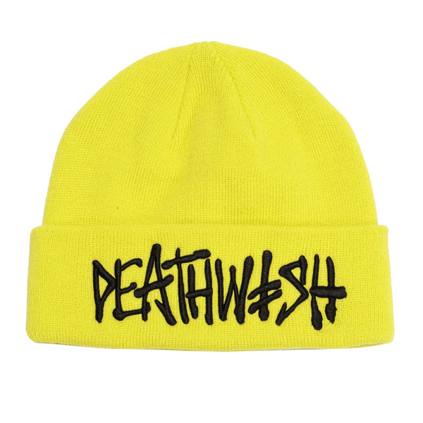 Deathwish OG Deathspray Beanie - Yellow