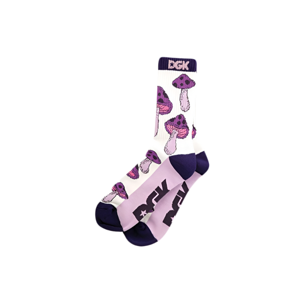 DGK Gooms Crew Socks - White