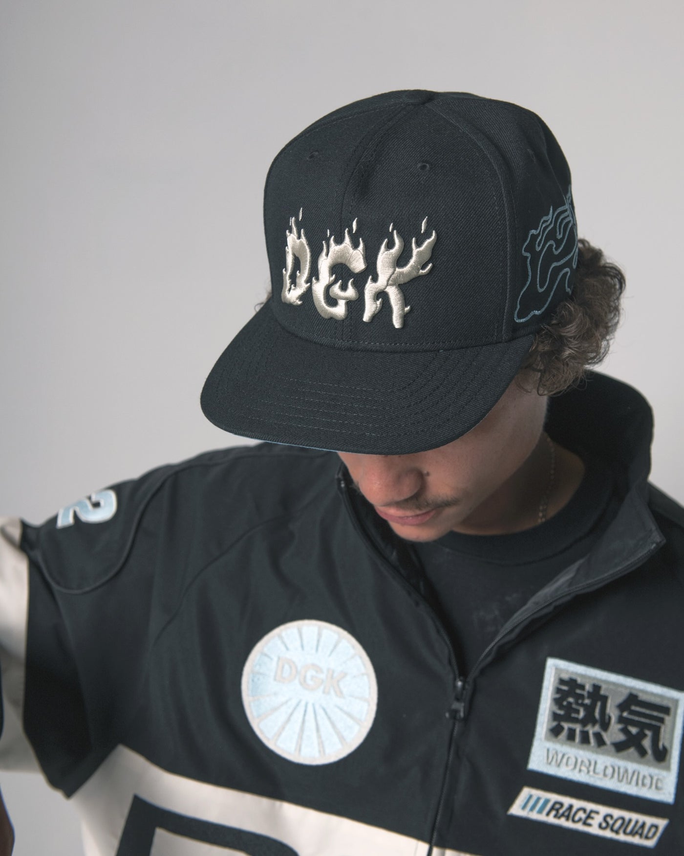 DGK Vapors Snapback Hat Black | Evolve Skate Store