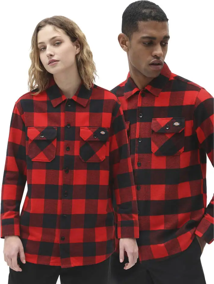Dickies Sacremento Flannel - Red