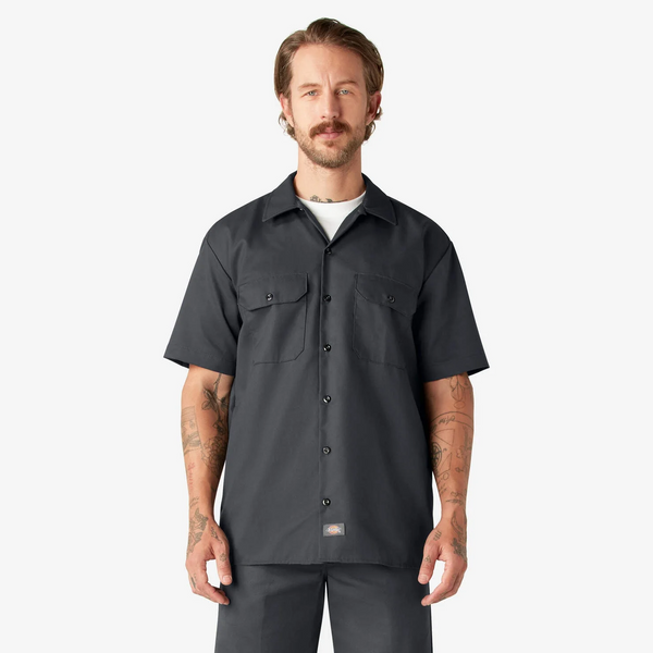 Dickies 1574 Work Shirt S/S - Charcoal