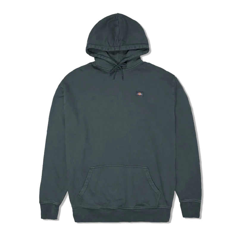 Dickies Heavyweight Classic Label Hood - Washed Graphite