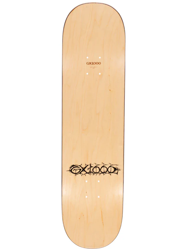 GX1000 x DYSTOPIA 'HUMAN = GARBAGE' Skateboard Deck